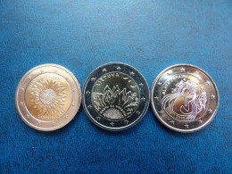 (!) Estonia Latvia Lithuania Ukraine 2022 - 2023 2 Euro Coin Slava Ukraini UNC - Altri & Non Classificati