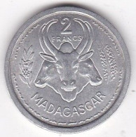 Madagascar Union Française , 2 Francs 1948 Aile , En Aluminium , Lec# 103 - Madagascar