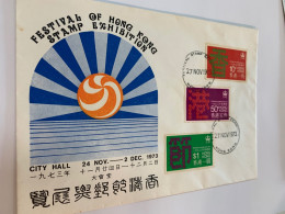 Hong Kong Stamp 1973 Festival Stamp Exhibition Official - Unused Stamps