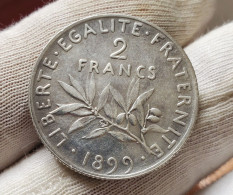 2 Francs Semeuse Argent 1899 - 2 Francs