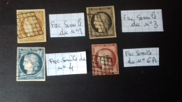 FRANCE  LOT   FAC-SIMILE - Altri & Non Classificati