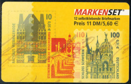 43 MH SWK Sehenswürdigkeiten 2001, Selbstklebend, Postfrisch ** - 2001-2010