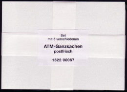 ATM-Ganzsachen-Set: Mit USo 166-169 Und PSo 99, Set ** - Enveloppes - Neuves