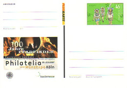 PSo 96 Philatelia Köln - 100 Jahre Pfadfinder 2007, ** - Postcards - Mint