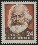 349 I YII Karl Marx 24 Pf Wz.2 YII ** Postfrisch - Neufs