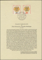 Berlin-ETB Nummer 29 Deutscher Bundestag, Buchstabe D - 1. Tag - FDC (Ersttagblätter)