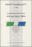 ETB 11/1980 Sporthilfe: Fußball, Skilauf - 1974-1980