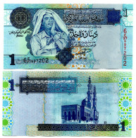 Libya 1 Dinar ND 2004 P-68 UNC - Libië