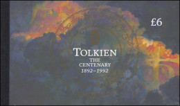 Großbritannien-Markenheftchen 100 Tolkien - Riddle Of The Runes 1992, ** - Booklets