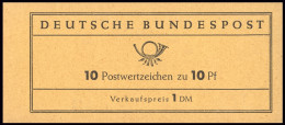 6d MH Heuss 1961, R1, Unbedruckter Rand ** - 1951-1970