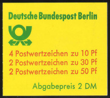 11b MH BuS 1980 - Gestempelt - Booklets