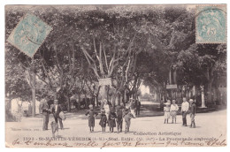 SAINT MARTIN VESUBIE - La Promenade Ombragée (carte Animée) - Saint-Martin-Vésubie