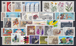 1162-1196 Bund-Jahrgang 1983 Komplett Postfrisch ** - Collections Annuelles