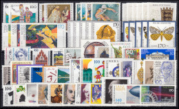 1582-1644 Bund-Jahrgang 1992 Komplett Postfrisch ** - Collections Annuelles