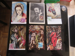 ESPAGNE LOT DE CARTES MAXIMUM ,,toutes Montrées Recto Et Verso ,,,,, PRIX DERISOIRE ,à Vous De Voir Et étudier - Maximum Kaarten