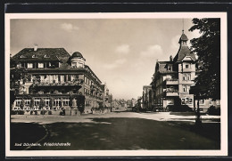 AK Bad Dürrheim, Friedrichsstrasse Mit Parkhotel Kreuz  - Bad Duerrheim