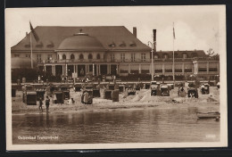 AK Travemünde, Strandpartie Am Ostseebad  - Lübeck-Travemuende