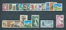 1960 New Zealand Complete Set Definitives Used/gebruikt/oblitere - Usados