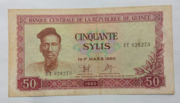 Guinea 50 Sylis 1980 P-25 Very Fine - Guinea