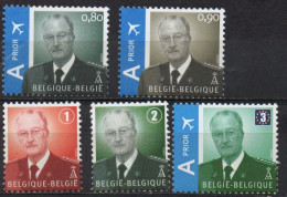 Le Roi Albert II  2007 XXX - Unused Stamps