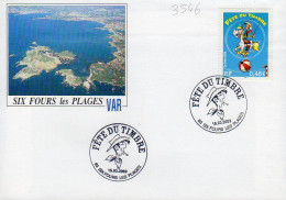 France 3546 Fdc Fête Du Timbre, Lucky Luke, Cheval, Cirque - Comics