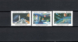 Malaysia 1994 Space, Planetarium Set Of 3 MNH - Asia