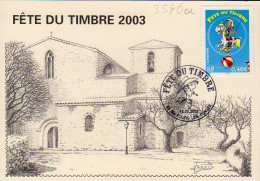 France 3546 Fdc Fête Du Timbre, Lucky Luke, Cheval, Cirque, Mas De Provence - Cómics