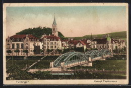 AK Tuttlingen, Brücke Vor Dem Evangl. Vereinshaus  - Tuttlingen