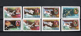 Maldives 1974 Space Copernicus Set Of 8 MNH - Asia