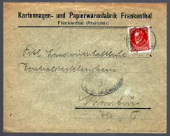 LETTRE EN PROVENANCE DE FRANKENTHAL - POUR STRASBOURG - CENSURE - ZENSUR - CENSORSHIP -  - Andere & Zonder Classificatie