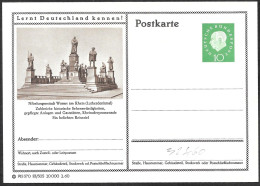 Germania/Germany/Allemagne: Intero, Stationery, Entier, Monumento A Lutero, Monument To Luther, Monument à Luther - Monumentos