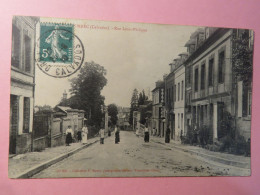 ORBEC, CALVADOS, RUE LOUIS PHILIPPE, CPA - Orbec