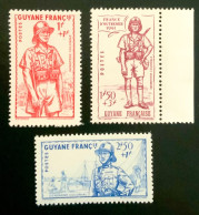 1941 GUYANE FRANCAISE DÉFENSE DE L’EMPIRE - NEUF** - Unused Stamps