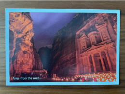 China Postal Card Postcard Tales From The Road Travel Petra Jordan Geography Places Architecture Tourism - Other & Unclassified