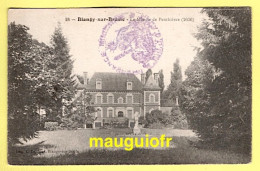 76 SEINE MARITIME / BLANGY-SUR-BRESLE / LE MANOIR DE PENTHIÈVRE (1636) + CACHET MILITAIRE / 1917 - Blangy-sur-Bresle