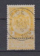 BELGIË - OBP - 1893/1900 - Nr 54 T0 (LIEGE) - Coba + 1.00 € - 1893-1907 Coat Of Arms