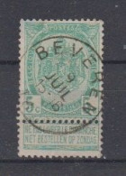 BELGIË - OBP - 1893/1900 - Nr 56 T1 L (BEVEREN) - Coba + 4.00 € - 1893-1907 Coat Of Arms