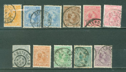 Pays Bas  Yvert  34/42   Ou  Michel  34/42   Ob   TB      - Used Stamps