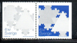 SWEDEN SVERIGE SVEZIA SUEDE 2000 CHRISTMAS NATALE NOEL WEIHNACHTEN NAVIDAD PAIR MNH - Neufs