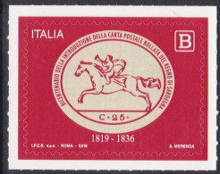 Bicentenary Of The Sardinian Stamped Postal Card - 2019 - 2011-20: Mint/hinged