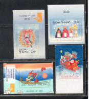 SUOMI FINLAND FINLANDIA FINLANDE 2000 CHRISTMAS NATALE NOEL WEIHNACHTEN NAVIDAD COMPLETE SET SERIE COMPLETA MNH - Unused Stamps