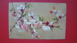 Catharina Klein:Flowers Of Fruit Trees,butterfly.Postmark Skofja Loka. - Klein, Catharina