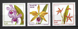 BRESIL Ca.1970: Lot De Neufs** "Orchidées" - Orchideeën