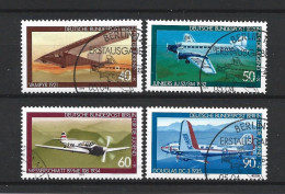 Berlin 1979 Aviation Y.T. 552/555 (0) - Used Stamps