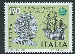 Italia, Italy, Italie, Italien 1980; Antonio Pigafetta: Grande Navigatore, Great Navigator, Del XVI Sec. - Onderzoekers