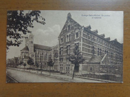 2 Cartes De Bruxelles: Collège Saint Michel, L'externat + La Cour De La Seconde Division Des Internes -> Onbeschreven - Monumenti, Edifici