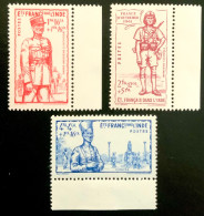 1941 ETS FRANCAIS DE L’INDE DÉFENSE DE L’EMPIRE - NEUF** - Unused Stamps