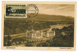 MAX 32 - 1004-a, CALIMANESTI, Romania - Maximum Card - 1960 - Hostelería - Horesca