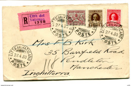 Conciliazione - Busta Raccomandata Per L'estero - Unused Stamps