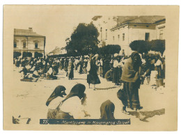 RO 61 - 23446 SIGHET, Maramures, Market, Romania - Old Postcard, Real Photo ( 12,5/9 Cm ) - Used - 1917 - Rumänien